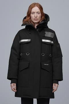 Chamarras Canada Goose Mujer Outlet - Resolute Abrigos Negros KU2645309